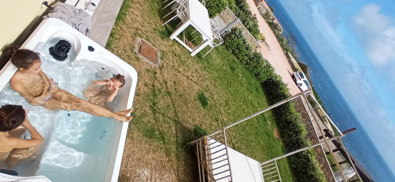 Cluxury-Torre Dei Saraceni Boutique Apt By The Sea Beach, Pool,Private Jacuzzi, Parking Cervo Bagian luar foto