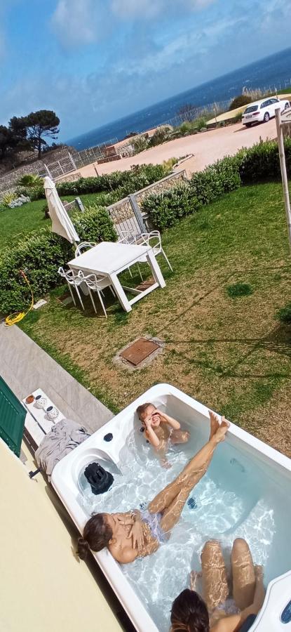 Cluxury-Torre Dei Saraceni Boutique Apt By The Sea Beach, Pool,Private Jacuzzi, Parking Cervo Bagian luar foto