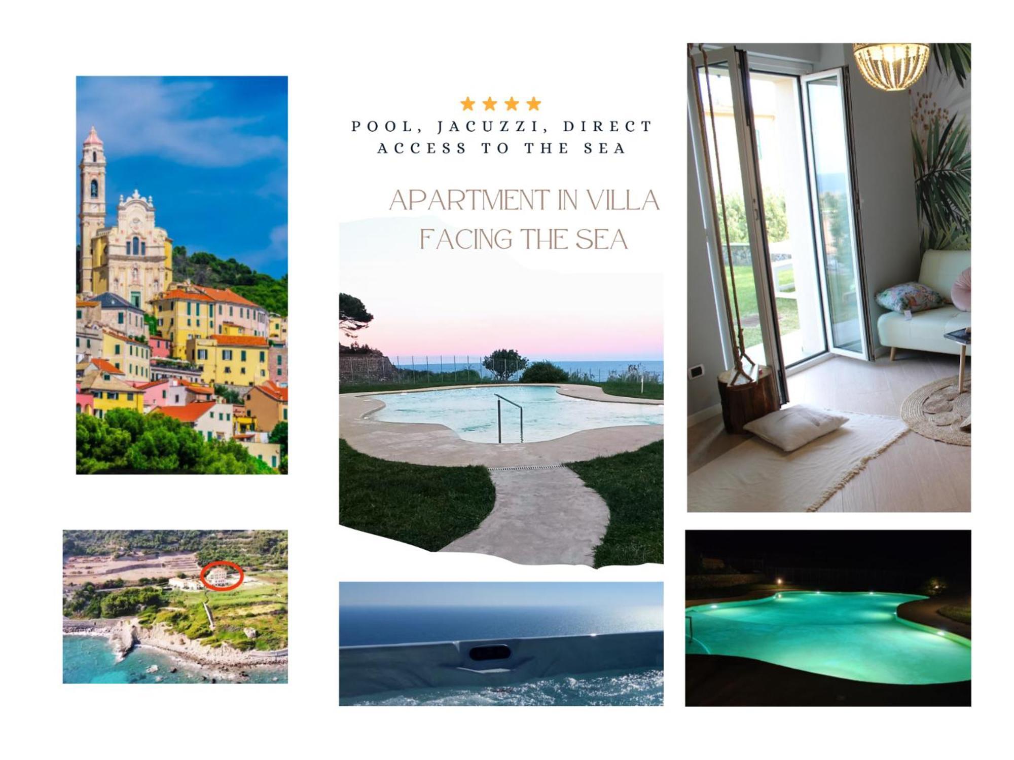 Cluxury-Torre Dei Saraceni Boutique Apt By The Sea Beach, Pool,Private Jacuzzi, Parking Cervo Bagian luar foto